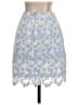 Aqua Paisley Blue Formal Skirt Size XS - photo 2
