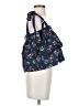 Warm 100% Cotton Blue Sleeveless Blouse Size 0 (1) - photo 4