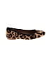 Madewell 100% Leather Animal Print Brown Flats Size 7 - photo 1