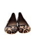 Madewell 100% Leather Animal Print Brown Flats Size 7 - photo 2