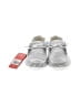Hey Dude Stripes Silver Sneakers Size 8 - photo 2