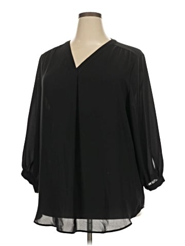 Ashley Stewart 3/4 Sleeve Blouse (view 1)