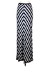Max Studio Stripes Blue Casual Skirt Size S - photo 2
