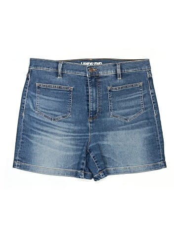 Lands' End Denim Shorts (view 1)