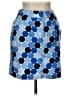Talbots Polka Dots Blue Casual Skirt Size 10 - photo 1