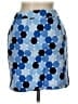 Talbots Polka Dots Blue Casual Skirt Size 10 - photo 2