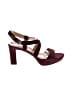 Abella Burgundy Sandals Size 8 1/2 - photo 1