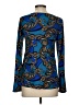 Apt. 9 Blue Long Sleeve Blouse Size S - photo 2