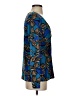 Apt. 9 Blue Long Sleeve Blouse Size S - photo 4