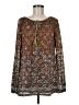 Suzanne Betro Brown Long Sleeve Blouse Size M - photo 1