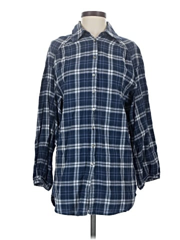 Vince. 3/4 Sleeve Button-Down Shirt (view 1)
