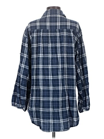 Vince. 3/4 Sleeve Button-Down Shirt (view 2)