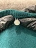 Knitted & Knotted Teal Wool Pullover Sweater Size XS - photo 7