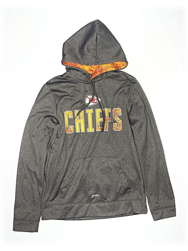 Pre-owned Nfl Kids' Pullover Hoodie In Gray