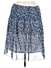 Max Studio 100% Polyester Paisley Blue Casual Skirt Size M - photo 2