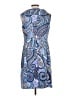 DressBarn Paisley Blue Cocktail Dress Size 12 - photo 2