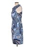 DressBarn Paisley Blue Cocktail Dress Size 12 - photo 5