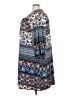Misia Print Blue Casual Dress Size 3X - photo 5