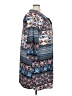 Misia Print Blue Casual Dress Size 3X - photo 4