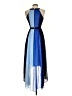 ModCloth 100% Polyester Color Block Blue Cocktail Dress Size XXS - photo 2
