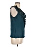 Apt. 9 100% Rayon Teal Sleeveless Blouse Size L - photo 4