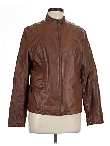 Alfani Faux Leather Jacket (view 1)