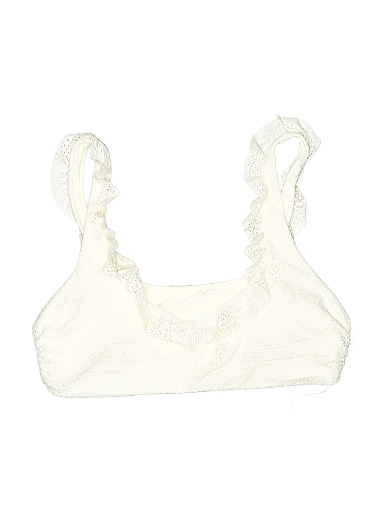 Andie Swimsuit Top Ivory Swimwear In White