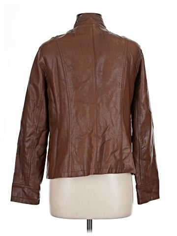 Alfani Faux Leather Jacket (view 2)