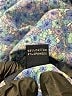 Lands' End Paisley Blue 3/4 Sleeve Button-Down Shirt Size 18 - photo 8
