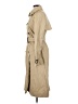 Ann Taylor LOFT 100% Polyester Tan Trenchcoat Size XS - photo 5