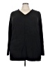 Evans 100% Acrylic Black Long Sleeve T-Shirt Size 26 - photo 1