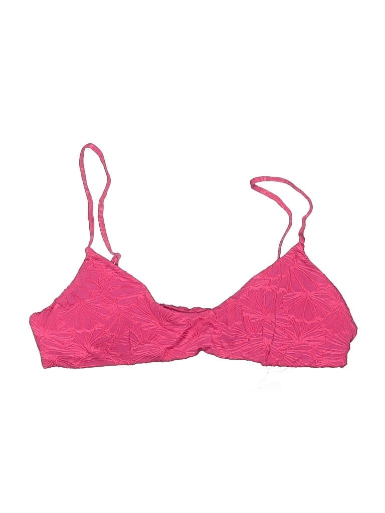 Andie Swimsuit Top Pink Swimwear
