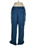Hue Chevron-herringbone Blue Jeans Size XL - photo 1
