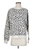 Grayson Threads Animal Print Silver Pullover Sweater Size S - photo 1