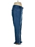 Hue Chevron-herringbone Blue Jeans Size XL - photo 4