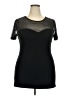 Torrid Black Short Sleeve Top Size 2X Plus (2) - photo 1