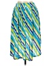 Maurices Print Blue Casual Skirt Size L - photo 2