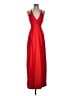 Boohoo 100% Polyester Red Cocktail Dress Size 2 - photo 1