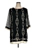 Liberty Love 100% Polyester Black 3/4 Sleeve Blouse Size XL - photo 1