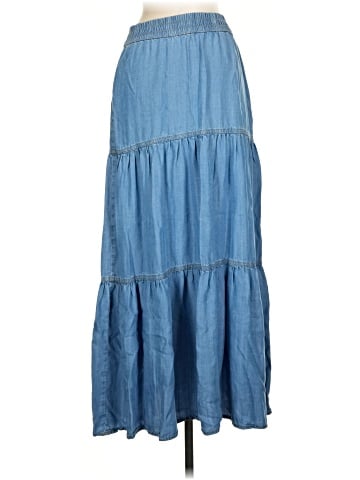 Sigrid Olsen Denim Skirt (view 2)
