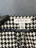 Topshop Houndstooth Black Casual Pants Size 4 - photo 7