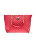 Badgley Mischka 100% Polyurethane Argyle Red Pink Tote One size - photo 1