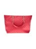 Badgley Mischka 100% Polyurethane Argyle Red Pink Tote One size - photo 3