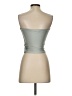 Edikted Silver Sleeveless Top Size XS - photo 2