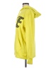Nike 100% Polyester Yellow Pullover Hoodie Size M - photo 5
