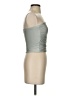 Edikted Silver Sleeveless Top Size XS - photo 4