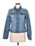 INC International Concepts Blue Denim Jacket Size Med Petite - photo 1