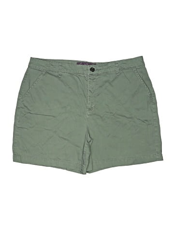 Gloria Vanderbilt Khaki Shorts (view 1)
