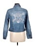 INC International Concepts Blue Denim Jacket Size Med Petite - photo 2