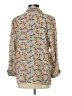 MULTIPLES Chevron-herringbone Silver Blazer Size S - photo 2